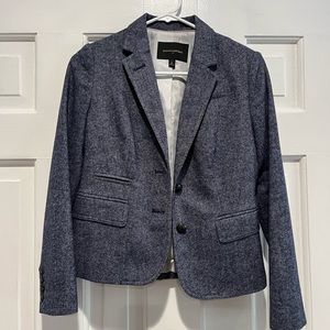 New never worn navy blue blazer jacket 0 petit